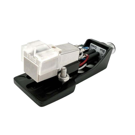 Vinyl Record Player Turntable Cartridge withTurntable Headshell for Vintage LP for AT3600L Phonograph