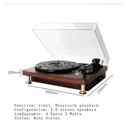 Vinyl Record Player Turntable Playback Gramophone Retro Record Player 33/45/78 Speed Bluetooth Playback ,Easy to Install