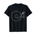 thumbnail image 1 of Vinyl Record Player Vintage T-Shirt for Men Women Cotton Top Tee Fashion Casual Short Sleeves, 1 of 2
