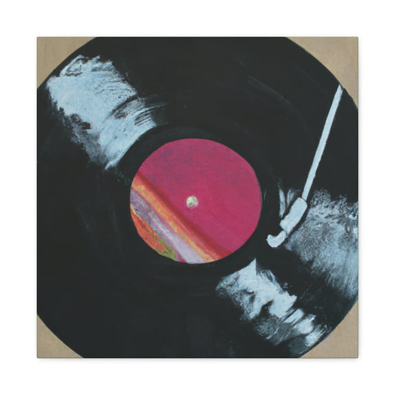 Vinyl Record Pop Art - Canvas