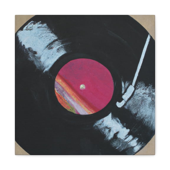 Vinyl Record Pop Art - Canvas