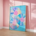 thumbnail image 1 of Vinyl Record Retro Dopamine Decor Trendy Maximalist Iridescent Wall Art, 1 of 4