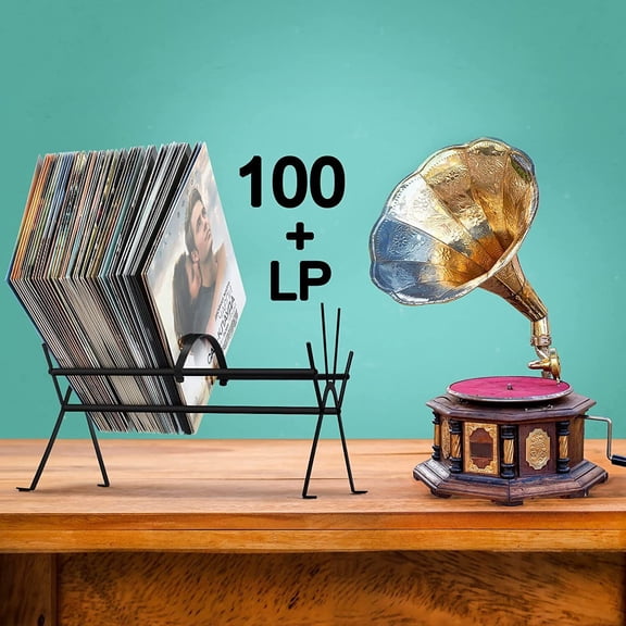 Vinyl Record Storage Stand for Album 90-110 LP Record Storage Holder Support Bar