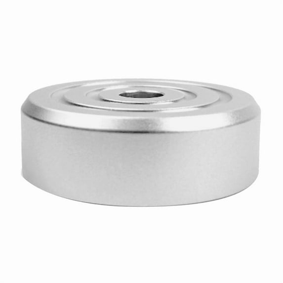 Vinyl Record Weight Stabilizer Disc Balanced Clamp for Turntable LP Record Player Accessories Silver