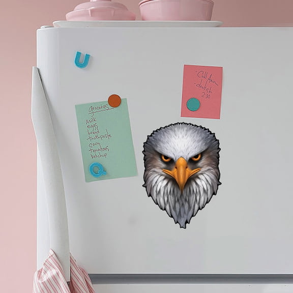 Vinyl Reflective Sticker, Eagle Eye American Flag Decal, UV Protected Patriotic Decor, Simple Peel-And-Stick Installation for Vehicles, Home, Garden and All Occasions, Easter Wall Art, 1pc