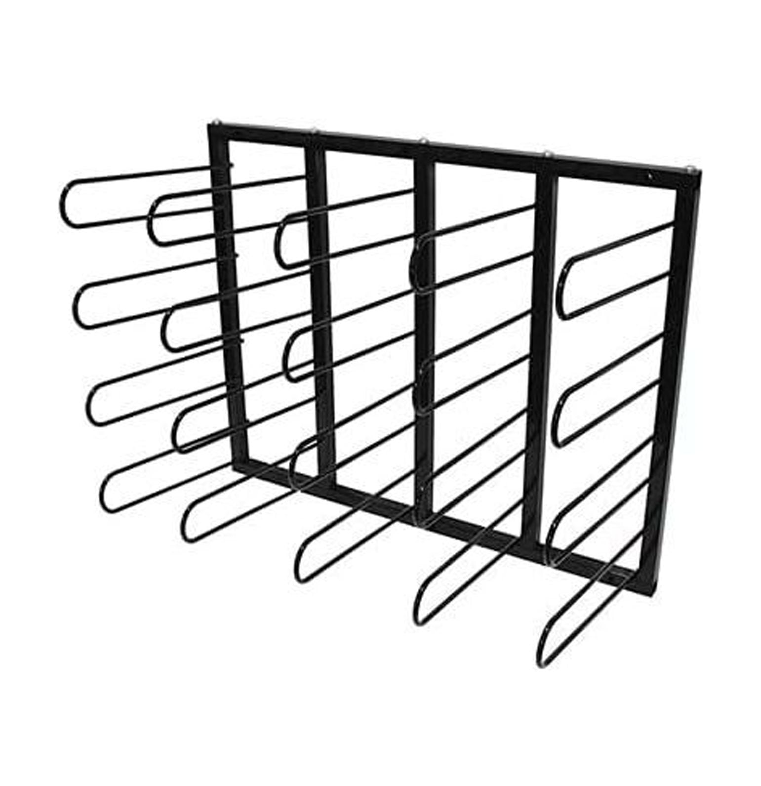 Vinyl Roll Wall Mount Storage Rack 20 Rolls