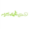 thumbnail image 1 of Vinyl Scroll Accents - Large - Lime, 1 of 2