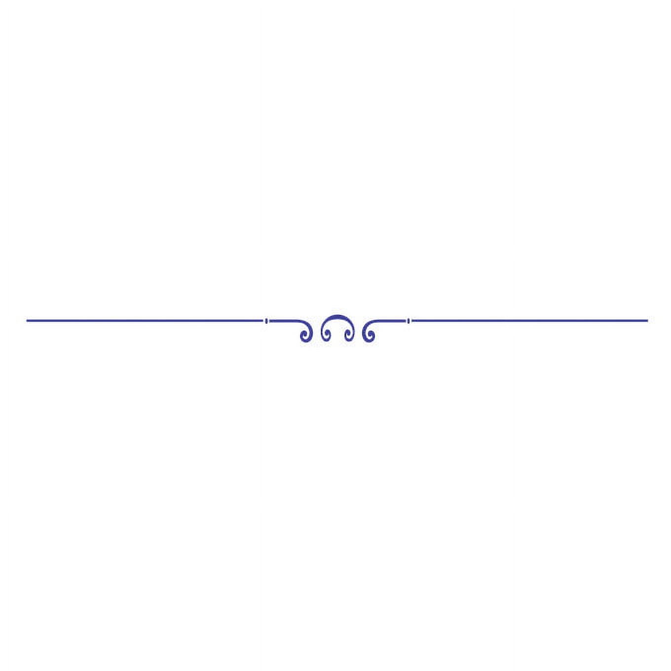 Vinyl Scroll Designs - Large - Royal Blue - Walmart.com