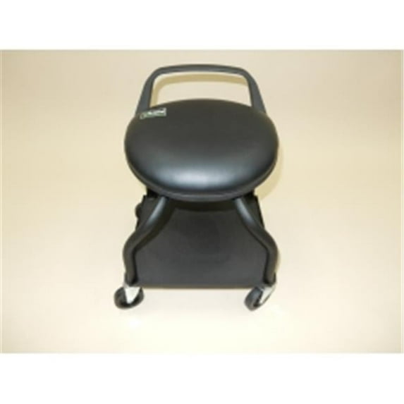 Vinyl Seat ShopSol Stool Creeper, 400 lbs