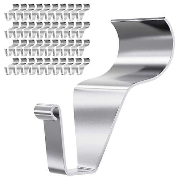 Vinyl Siding Hook Hanger,40Pack Stainless Steel Siding Hooks No Hole Siding Hanging Hanger for Hang