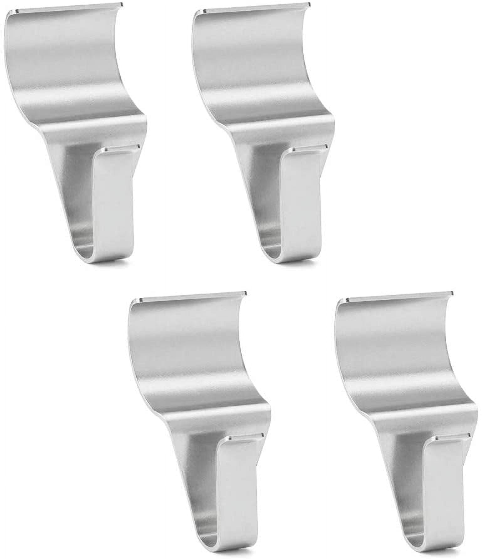 Vinyl Siding Hooks (4 Pack), Heavy Duty Stainless Steel Low Profile No