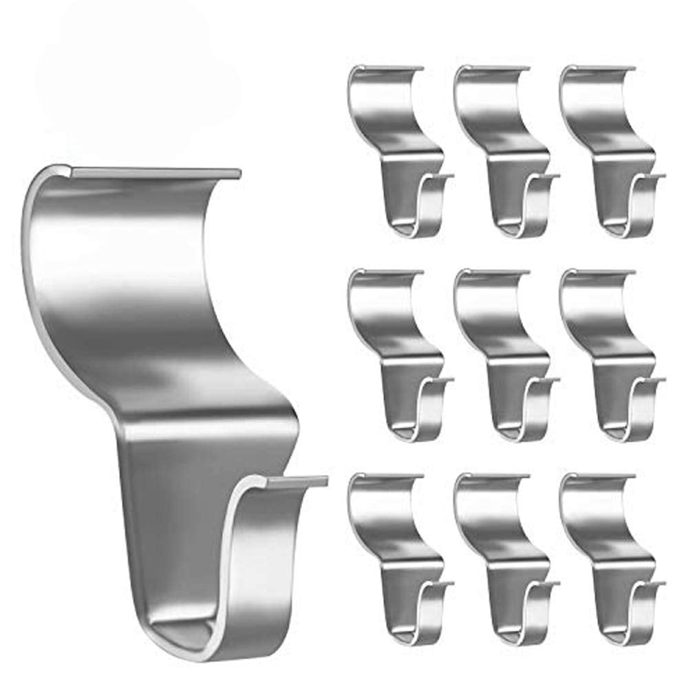 Vinyl Siding Hooks Hanger, Heavy Duty NoHole Needed Hooks for Hanging