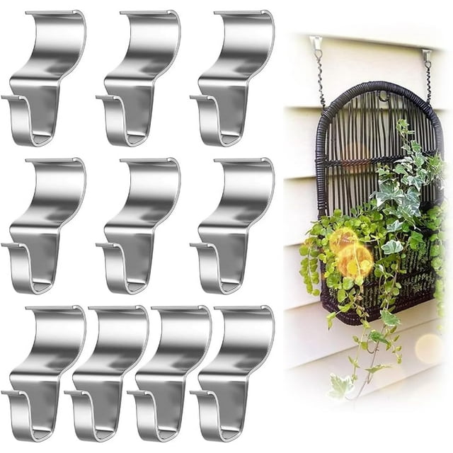 Vinyl Siding Hooks for Hanging Outdoor, 2024 Upgraded hooks for siding
