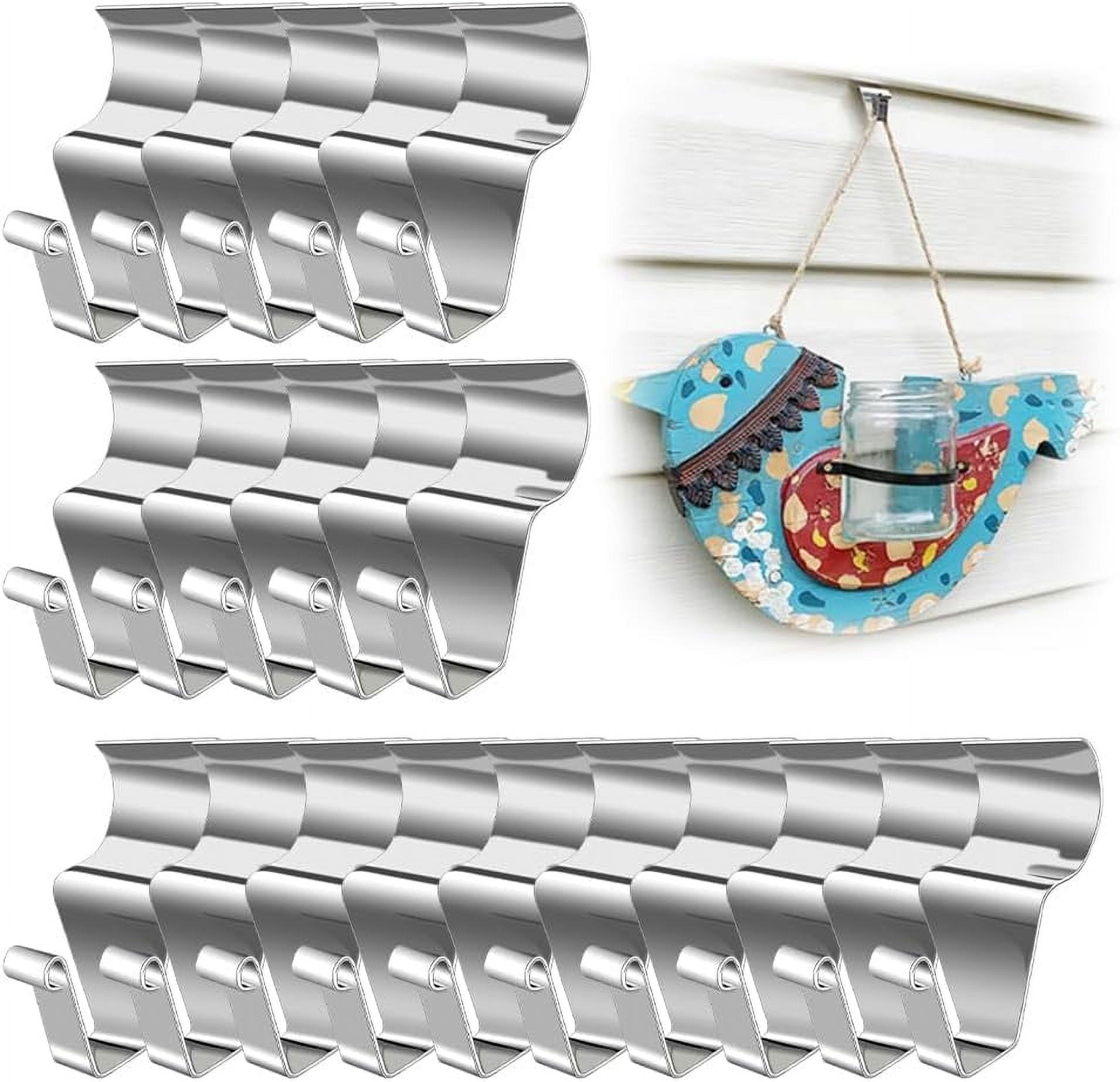 Vinyl Siding Hooks for Hanging Outdoor, 2024 Upgraded hooks for siding