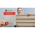 Vinyl Siding Repair Patch Kit - White Paintable Self-Adhesive PVC Patch ...