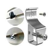 Vinyl Siding Screws Clips Hook 6 Pcs - for Outdoor Mount Home Security Camera