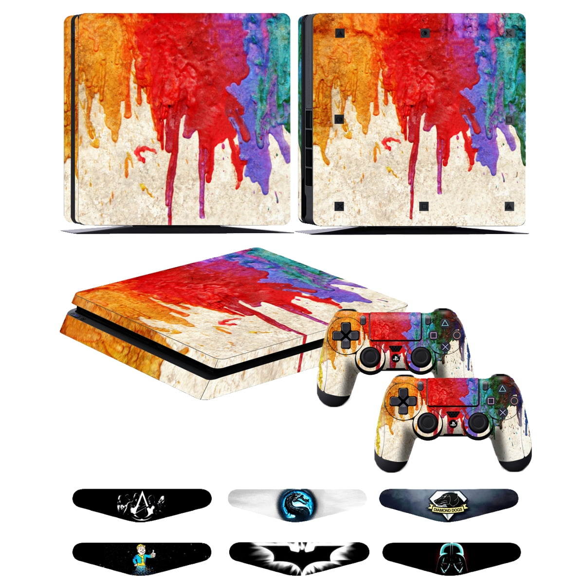 Vinyl Decal PS4 Slim Pro Skins Stickers for Console Controllers Horror Friday  13th