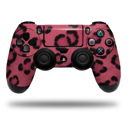 Vinyl Skin Wrap for Sony PS4 Dualshock Controller Leopard Skin Pink (CONTROLLER NOT INCLUDED)