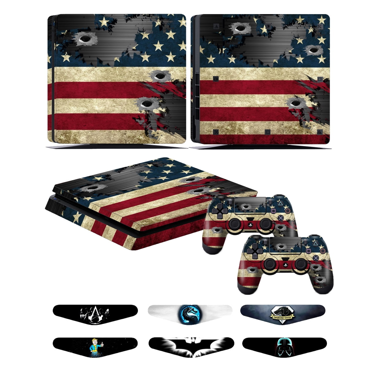 Games Days Gone PS4 Slim Skin Sticker For Sony PlayStation 4 Console and 2  Controllers PS4 Slim Skin Sticker Decal Vinyl - AliExpress