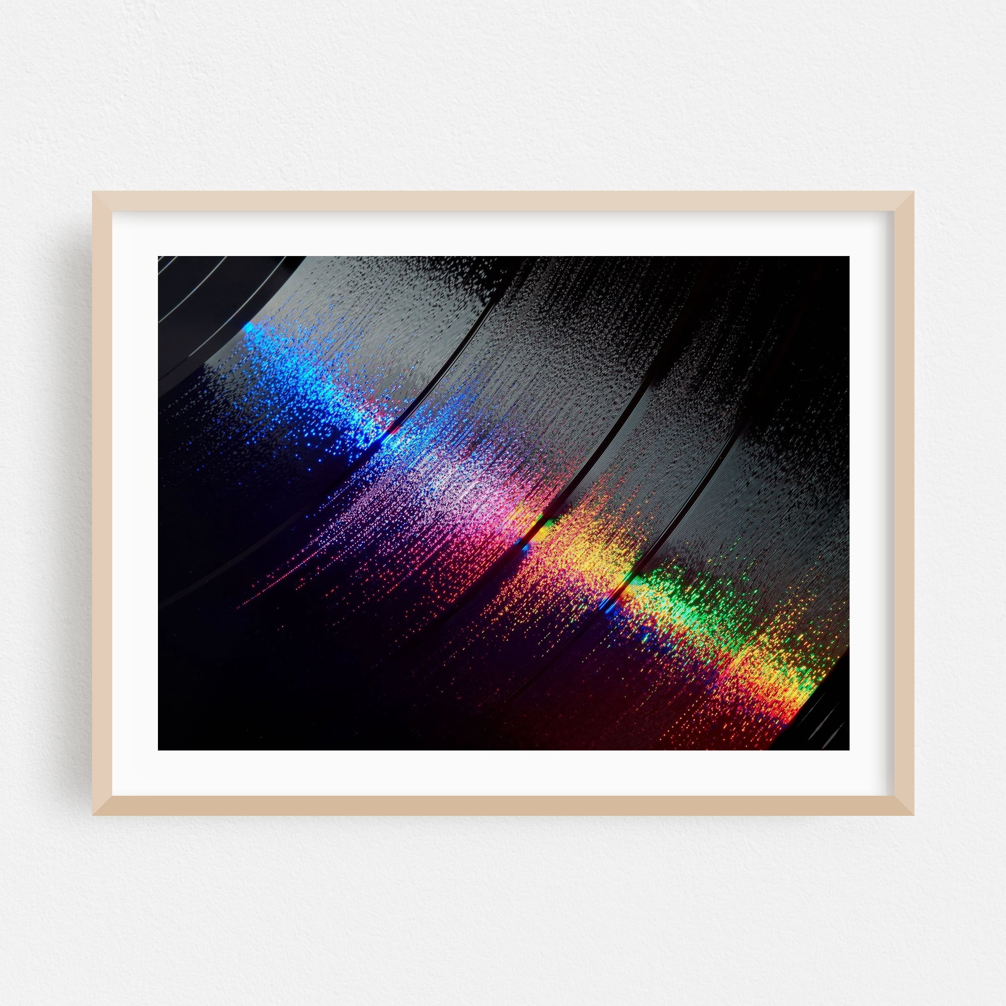 Vinyl Spectrum Vinyl Spectrum - Photography Abstract Psychedelic Modern Art Geometric ...