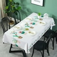 thumbnail image 1 of Vinyl Square Table Cover Wipe Clean PVC Tablecloth Oil-Proof/Waterproof Stain, 1 of 2