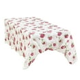 thumbnail image 1 of Vinyl Square Tablecloth Floral Printed Wedding Tablecloth Covers #3, 1 of 8