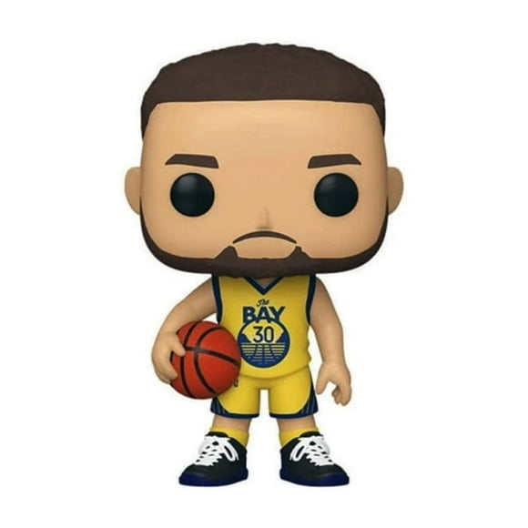 Vinyl: Stephen Curry #95 Yellow Jersey Vinyl Figure Toys (No color box packaging) pop!