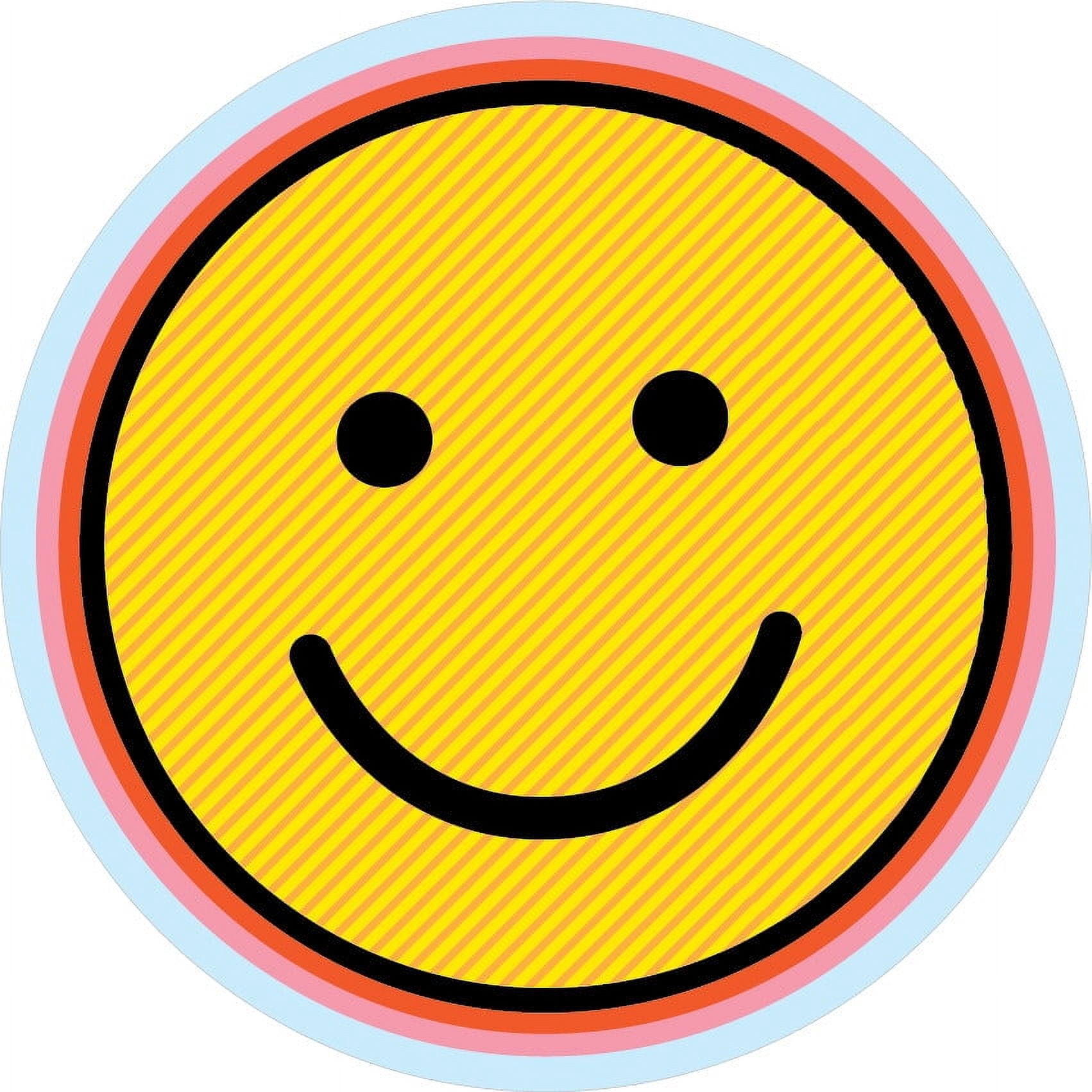 Vinyl Sticker: Smiley Face - Walmart.com