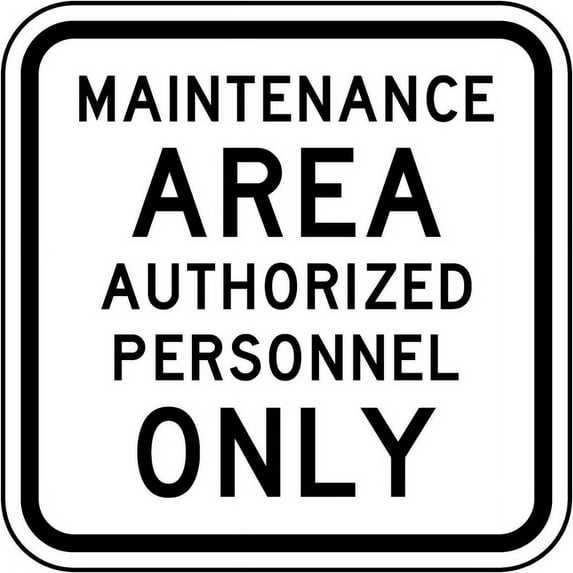 Vinyl Stickers - Authorized Personnel Only Sign 24 - Safety and Warning Warehouse Signs Stickers - 24" x 30" - 3 Pack