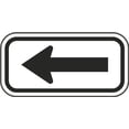 thumbnail image 1 of Vinyl Stickers - Black Arrow Sign H1 - Safety and Warning Warehouse Signs Stickers - 13" x 9" - 3 Pack, 1 of 5