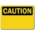 thumbnail image 1 of Vinyl Stickers - Caution - Caution -Safety and Warning Warehouse Signs Stickers - 10" x 7" - 3 Pack, 1 of 5