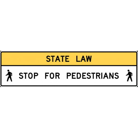 Vinyl Stickers - D11-1a-Bicycles Permitted - Safety and Warning Warehouse Signs Stickers - 24" x 30" - 10 Pack