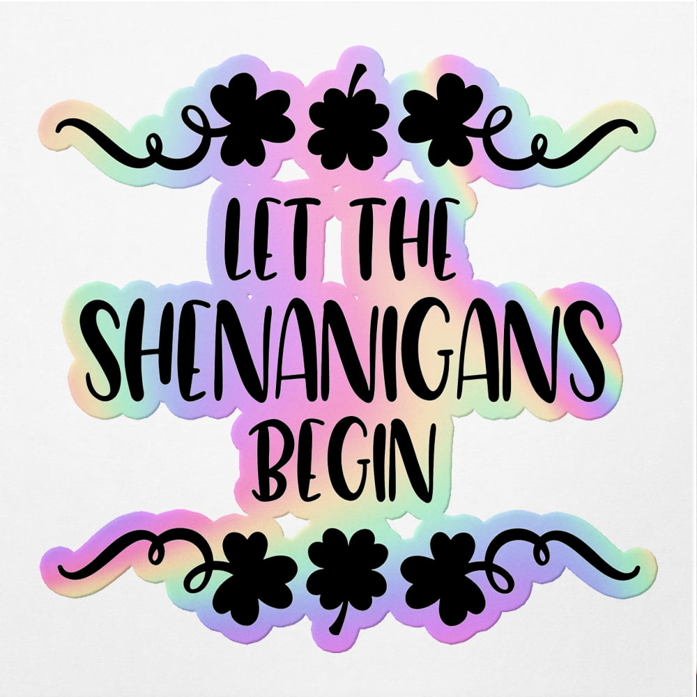Vinyl Stickers Decals Of Let Begin Illustration V2 - Apply On Any ...