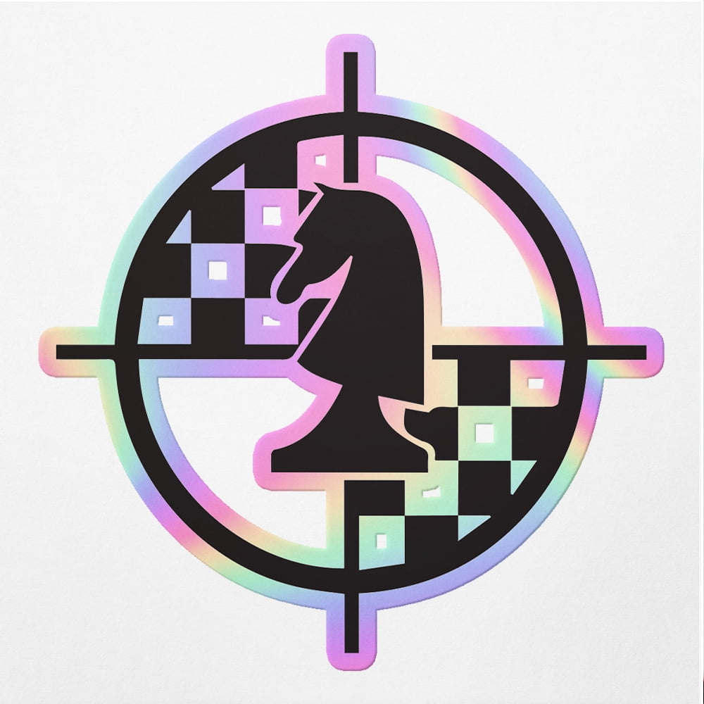 Vinyl Stickers Decals Of Checkmate Illustration - Apply On Any Smooth ...