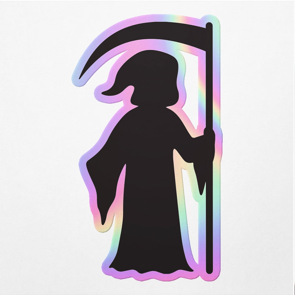 Vinyl Stickers Decals Of Grim Reaper Silhouette - Waterproof - Apply On Any  Smooth Surfaces Indoor Outdoor Bumper Tumbler Wall Laptop Phone Skateboard  Cup Glasses Car Helmet MugANDVER301053aBL070223 - Walmart.com, image size:1000x1000