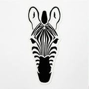 Vinyl Stickers Decals Of Zebra Animal - Waterproof - Apply On Any Smooth Surfaces Indoor Outdoor Bumper Tumbler Wall Laptop Phone Skateboard Cup Glasses Car Helmet Mug Door TrucANDVER3g1180bBL073123