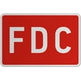 thumbnail image 1 of Vinyl Stickers - FDC Sign M2 - Safety and Warning Warehouse Signs Stickers - 18" x 24" - 6 Pack, 1 of 5