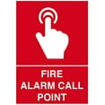thumbnail image 1 of Vinyl Stickers - Fire Alarm Call Point Sign - Safety and Warning Warehouse Signs Stickers - 3.5" x 5" - 10 Pack, 1 of 5