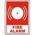 thumbnail image 1 of Vinyl Stickers - Fire Alarm Sign 3 - Safety and Warning Warehouse Signs Stickers - 10" x 7" - 10 Pack, 1 of 5