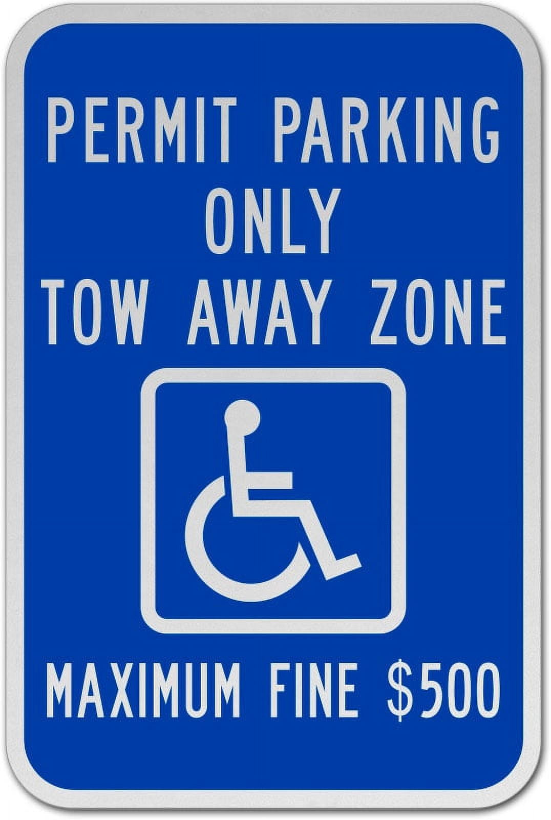 Vinyl Stickers - Georgia Accessible Parking Sign - Safety and Warning ...