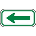 thumbnail image 1 of Vinyl Stickers - Green Arrow Sign R2 - Safety and Warning Warehouse Signs Stickers - 13" x 9" - 3 Pack, 1 of 5