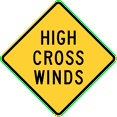 thumbnail image 1 of Vinyl Stickers - High Cross Winds, Pennsylvania - Safety and Warning Warehouse Signs Stickers - 24" x 30" - 3 Pack, 1 of 5