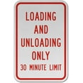 thumbnail image 1 of Vinyl Stickers - Loading and Unloading Only Sign - Safety and Warning Warehouse Signs Stickers - 10" x 7" - 10 Pack, 1 of 5