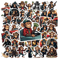 thumbnail image 1 of Vinyl Stickers Monkey Themed Waterproof Stickers Decorative Stickers for Notebooks Suitcases Laptops, 1 of 9