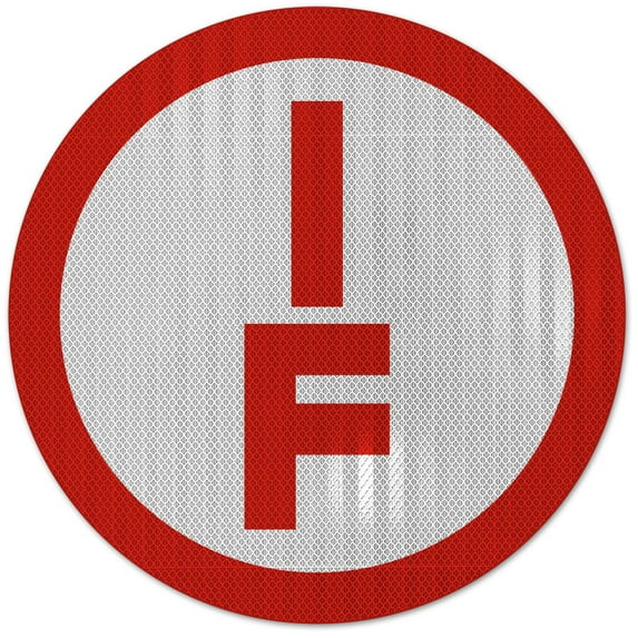 Vinyl Stickers - NY Type I Floor Truss Sign - Safety and Warning Warehouse Signs Stickers - 13" x 9" - 10 Pack
