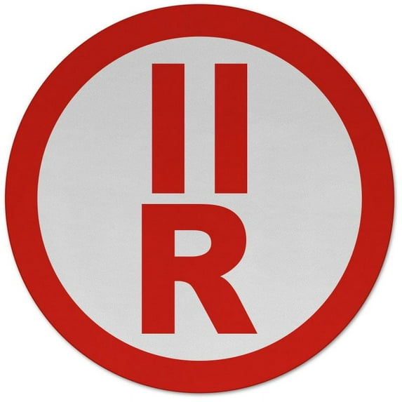 Vinyl Stickers - NY Type II Roof Truss Sign - Safety and Warning Warehouse Signs Stickers - 3.5" x 5" - 6 Pack