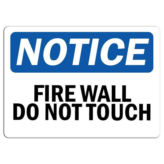 Vinyl Stickers - Notice - Do Not Stand While Bus is in Motion Sign - Safety and Warning Warehouse Signs Stickers - 10" x 7" - 6 Pack