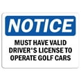 thumbnail image 1 of Vinyl Stickers - Notice - OSHA-Policies-Regulati - Safety and Warning Warehouse Signs Stickers - 18" x 24" - 3 Pack, 1 of 5