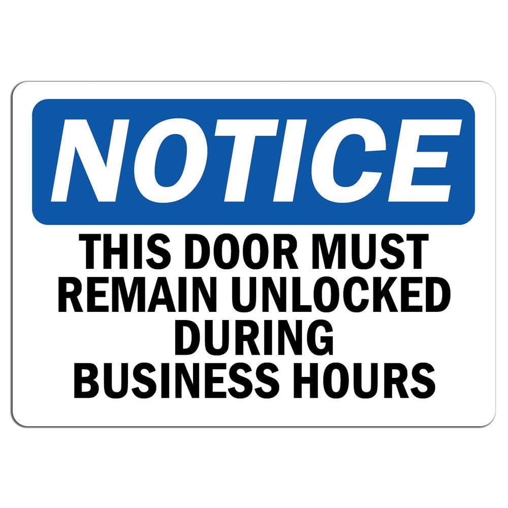 Vinyl Stickers - Notice - Test Lab Sign - Safety and Warning Warehouse ...