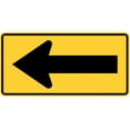 thumbnail image 1 of Vinyl Stickers - One Direction Large Arrow - Safety and Warning Warehouse Signs Stickers - 3.5" x 5" - 3 Pack, 1 of 5